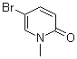 5-Bromo-1-methyl-2(1H)-pyridone molecular structure (CAS 81971-39-3)