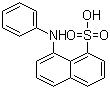 8-Anilino-1-naphthalenesulfonic acid  molecular structure (CAS 82-76-8)