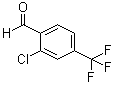 structure of CAS# 82096-91-1, 2-Chloro-4-(trifluoromethyl)benzaldehyde