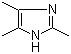 structure of CAS# 822-90-2, 2,4,5-Trimethyl-1H-imidazole;2,4,5-Trimethylimidazole