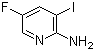 structure of CAS# 823218-51-5, 5-Fluoro-3-iodopyridin-2-amine;2-Amino-5-fluoro-3-iodopyridine