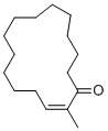 (2Z)-2-methylcyclopentadec-2-en-1-one molecular structure (CAS 82356-51-2)
