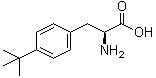 结构式 CAS# 82372-74-5, 4-叔丁基苯丙氨酸