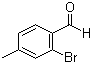 2-Bromo-4-methylbenzaldehyde molecular structure (CAS 824-54-4)