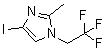 结构式 CAS# 824431-97-2, 4-碘-2-甲基-1-(2,2,2-三氟乙基)-1H-咪唑