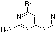 结构式 CAS# 82499-03-4, 2-氨基-6-溴嘌呤
