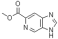 结构式 CAS# 82523-07-7, 1H-咪唑并[4,5-c]吡啶-6-羧酸甲酯