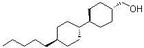 structure of CAS# 82598-08-1, (trans,trans)-4'-Pentyl[1,1'-bicyclohexyl]-4-methanol