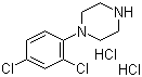 1-(2,4-Dichlorophenyl)piperazine dihydrochloride molecular structure (CAS 827614-48-2)