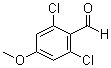 2,6-Dichloro-4-methyloxybenzaldehyde molecular structure (CAS 82772-93-8)