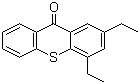 2,4-Diethyl-9H-thioxanthen-9-one molecular structure (CAS 82799-44-8)