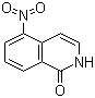 结构式 CAS# 82827-08-5, 5-硝基-1(2H)-异喹啉酮