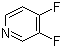 structure of CAS# 82878-63-5, 3,4-Difluoropyridine