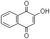 2-羟基-1,4-萘醌分子结构 (CAS 83-72-7)