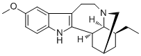 Ibogaine molecular structure (CAS 83-74-9)