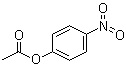 4-硝基苯基乙酸酯分子结构 (CAS 830-03-5)