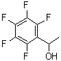 structure of CAS# 830-50-2, 2,3,4,5,6-Pentafluoro-alpha-methylbenzyl alcohol;2,3,4,5,6-Pentafluoro-alpha-methylbenzenemethanol; NSC 97014