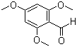 2,4,6-三甲氧基苯甲醛分子结构 (CAS 830-79-5)