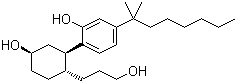 5-(1,1-Dimethylheptyl)-2-[5-hydroxy-2-(3-hydroxypropyl)cyclohexyl]phenol molecular structure (CAS 83002-04-4)