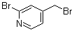 2-Bromo-4-bromomethylpyridine molecular structure (CAS 83004-14-2)