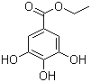 没食子酸乙酯分子结构 (CAS 831-61-8)
