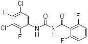Teflubenzuron molecular structure (CAS 83121-18-0)