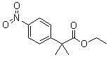 structure of CAS# 83397-45-9, Ethyl 2-(4-nitrophenyl)-2-methylpropanoate;Ethyl 2-methyl-2-(4-nitrophenyl)propanoate; Ethyl 2-methyl-2-(4-nitrophenyl)propionate