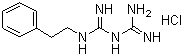 Phenformin hydrochloride molecular structure (CAS 834-28-6)