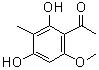2',4'-Dihydroxy-6'-methoxy-3'-methylacetophenone molecular structure (CAS 83459-37-4)