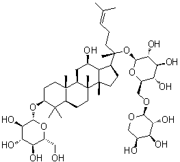 Ginsenoside Ra1 molecular structure (CAS 83459-41-0)