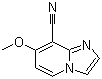 结构式 CAS# 834869-04-4, 7-甲氧基咪唑并[1,2-a]吡啶-8-甲腈