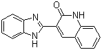 3-(1H-Benzimidazol-2-yl)-2(1H)-quinolinone molecular structure (CAS 83520-73-4)