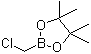structure of CAS# 83622-42-8, (Chloromethyl)boronic acid pinacol ester;2-(Chloromethyl)-4,4,5,5-tetramethyl-1,3,2-dioxaborolane