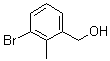 3-Bromo-2-methylbenzyl alcohol molecular structure (CAS 83647-43-2)