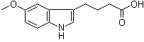 5-Methoxyindole-3-butyric acid molecular structure (CAS 83696-90-6)