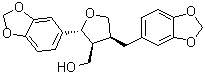 结构式 CAS# 83708-70-7, (-)-二氢芝麻素