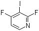 2,4-Difluoro-3-iodopyridine molecular structure (CAS 837364-88-2)