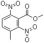 3-Methyl-2,6-dinitrobenzoic acid methyl ester molecular structure (CAS 83807-18-5)