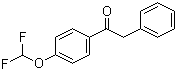 1-[4-(Difluoromethoxy)phenyl]-2-phenylethanone molecular structure (CAS 83882-61-5)
