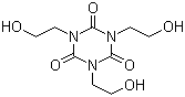 1,3,5-Tris(2-hydroxyethyl)cyanuric acid molecular structure (CAS 839-90-7)