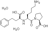 Lisinopril molecular structure (CAS 83915-83-7)