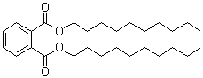邻苯二甲酸二癸酯分子结构 (CAS 84-77-5)