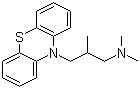 Trimeprazine molecular structure (CAS 84-96-8)