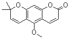 结构式 CAS# 84-99-1, 花椒油素 N