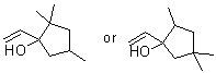 1-Ethenyl-2,2,4(or 2,4,4)-trimethylcyclopentanol molecular structure (CAS 84030-60-4)