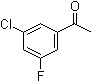 结构式 CAS# 842140-52-7, 3'-氯-5'-氟苯乙酮