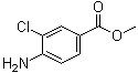 结构式 CAS# 84228-44-4, 3-氯-4-氨基苯甲酸甲酯