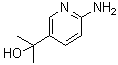 6-Amino-alpha,alpha-dimethyl-3-pyridinemethanol molecular structure (CAS 843643-03-8)