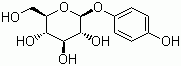 structure of CAS# 84380-01-8, alpha-Arbutin;4-Hydroquinone-alpha-D-glucopyranoside