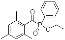 structure of CAS# 84434-11-7, Ethyl (2,4,6-trimethylbenzoyl) phenylphosphinate;Phenyl(2,4,6-trimethylbenzoyl)phosphinic acid ethyl ester; 2,4,6-Trimethylbenzoylethoxyphenylphosphine oxide